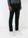 slim fit tapered trousers
