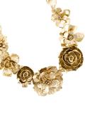 flower statement necklace