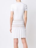shortsleeved fitted dress