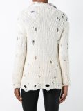 frayed sweater