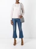 guipure lace blouse