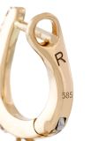 'Rising Sun' diamond earrings