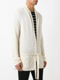tie-fastening cardigan