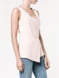 pearl-embellished top