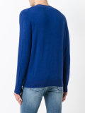 embroidered logo jumper 