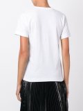 heart print T-shirt