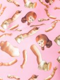 doll print T-shirt