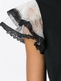 ruffle sleeve T-shirt 