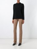high neck pullover