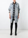 cut off sleeve jacket