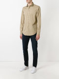 logo embroidered shirt