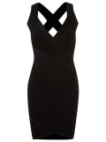 v-neck dress