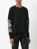printed sweatshirt