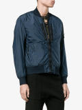 zipped lightweight jacket 
