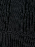 knitted top flared dress