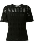 circular hole T-shirt