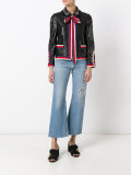 embellished bow tie jacket 