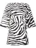 wide sleeve boat neck dress