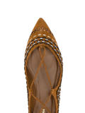 Christie embroidered folk pumps