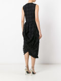 embroidered midi dress