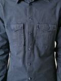 military-style shirt