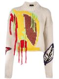 fringed detailing jumper