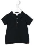 check trim polo shirt