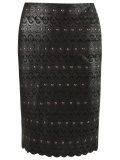 lace midi skirt
