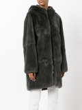 hooded coat 