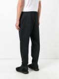 slit hem track pants