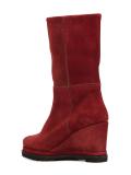 wedge mid-calf boots