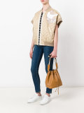 bucket-style shoulder bag