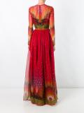 'Volcano' evening dress