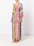 zig-zag beach cover-up
