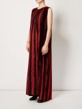 velvet maxi dress