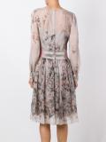 floral print longsleeved dress