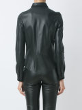 leather shirt