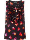 heart print top
