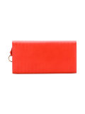 embossed fold-over clutch 