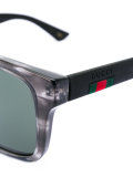 Web trim wayfarer sunglasses