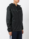logo print lightweight jacket