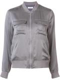 pocketed bomber jacket
