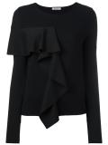 ruffle detail jumper