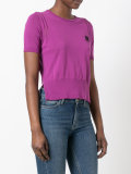 embroidered R jumper 