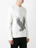 eagle print sweatshirt