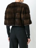 cropped fur jacket