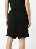asymmetric sweatshorts