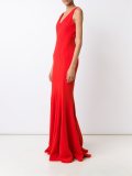 v-neck gown 