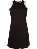frayed insert dress