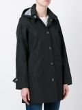 hooded coat